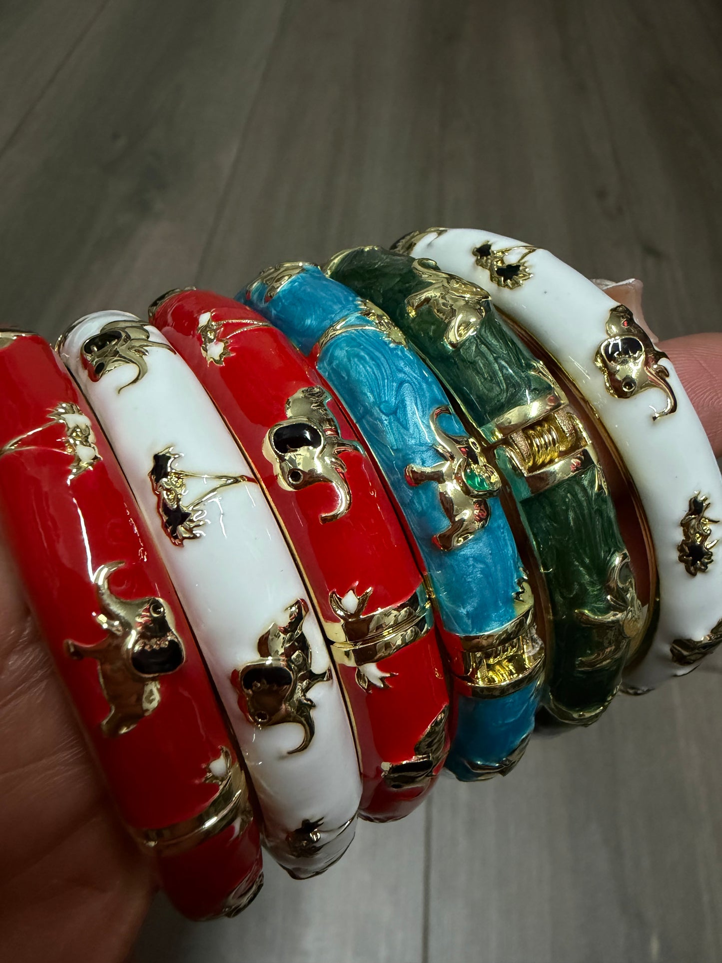 Elephant bangles