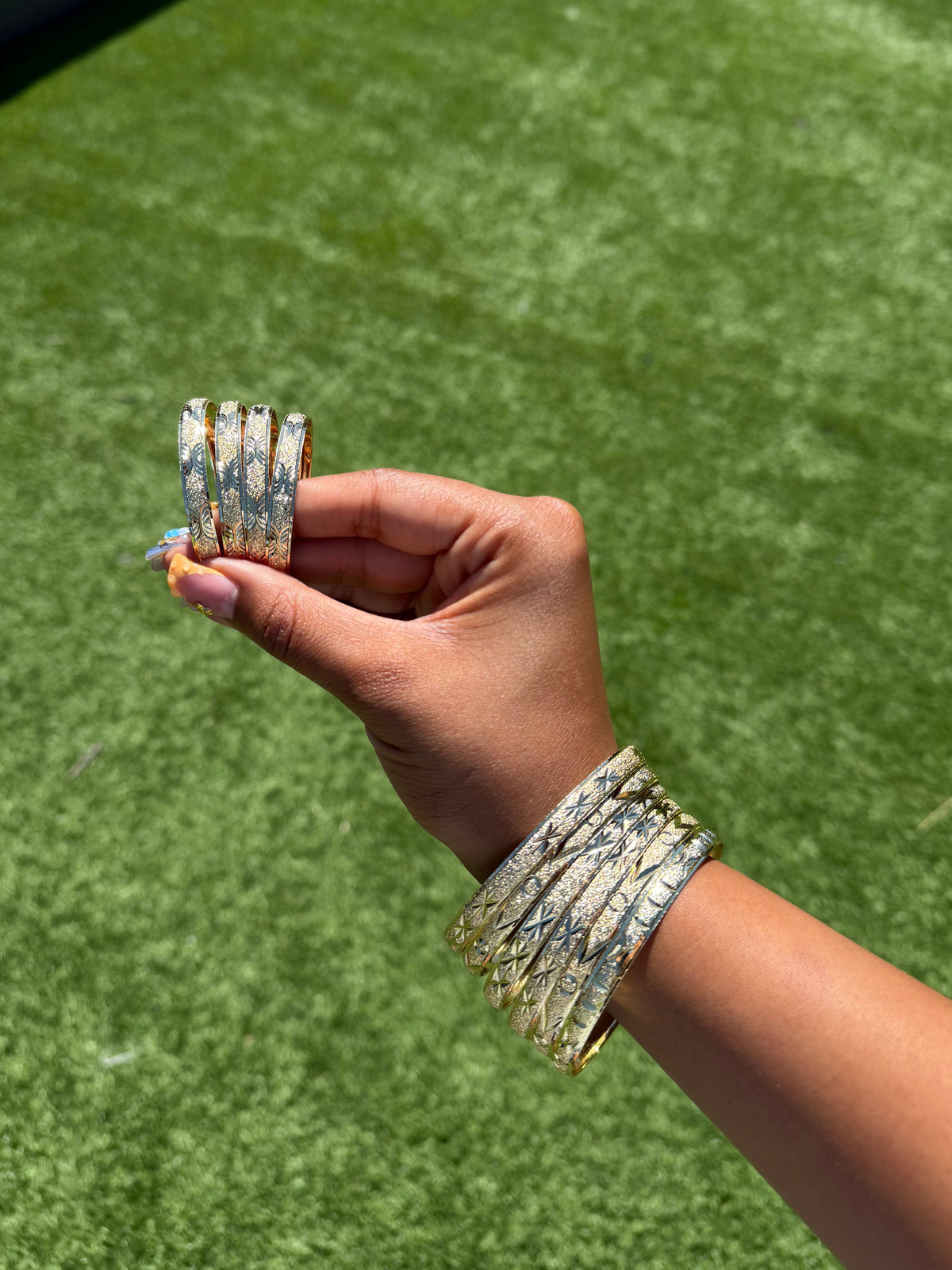 Gold Bangles