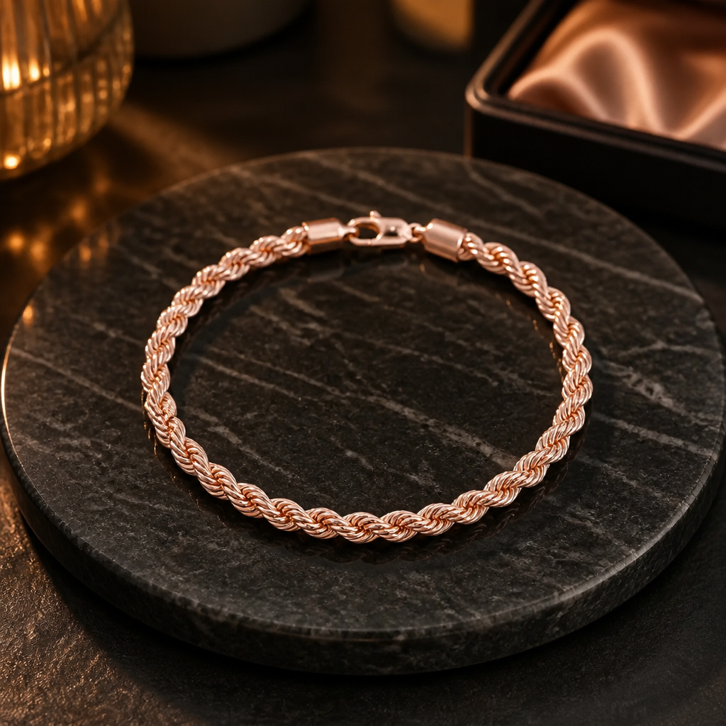 Gold Rope Bracelet