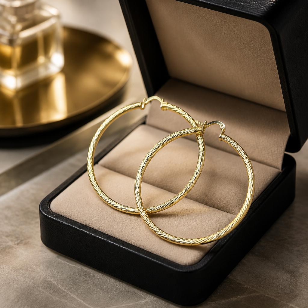 1680295 Jumbo Gold Earrings